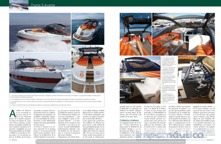 Imagen del barco Doma 3 Avante